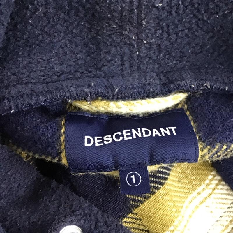 ディセンダント DESCENDANT パーカー 長袖 長袖シャツパーカー チェックシャツ 長袖カットソー 1 チェック マルチカラー / マルチカラー /  メンズ USED 古着 中古 10120379