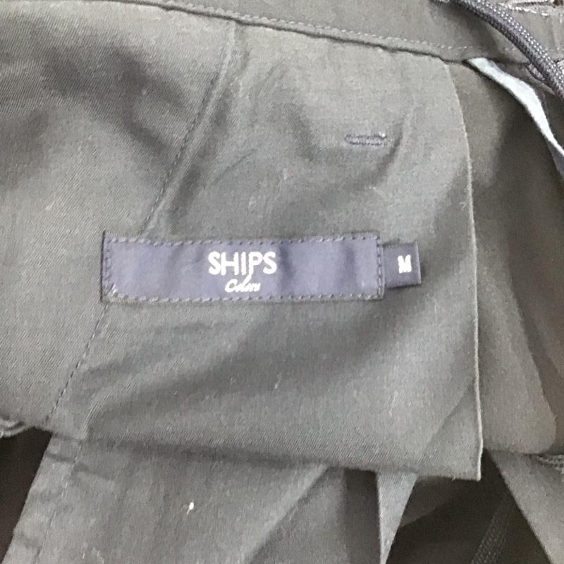 シップスカラーズ SHIPS COLORS パンツ スラックス スラックスパンツ ワイドパンツ ストレッチパンツ M 無地 紺 / ネイビー /  メンズ USED 古着 中古 10137657