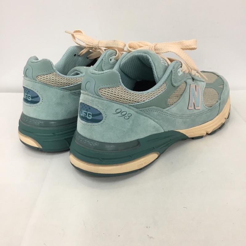 ニューバランス New Balance スニーカー スニーカー MR993JF1 28.5cm 箱有 JOE FRESHGOODS 28.5cm ロゴ、文字 水色 / ライトブルー /  メンズ USED 古着 中古 10125086