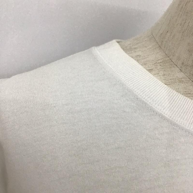 ベンデイビス BEN DAVIS Tシャツ 半袖 C-2580005 グラフィックTシャツ BARBERSHOPEMBROIDERYBIGTEE プリントTシャツ XL プリント 白 / ホワイト /  メンズ USED 古着 中古 10110736