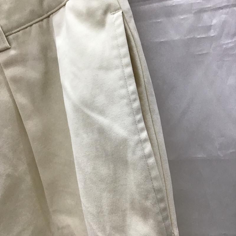 ノーティカ NAUTICA パンツ チノパン チノパン カジュアルパンツ ワイドパンツ ストレートパンツ M 無地 白 / ホワイト /  メンズ USED 古着 中古 10120492