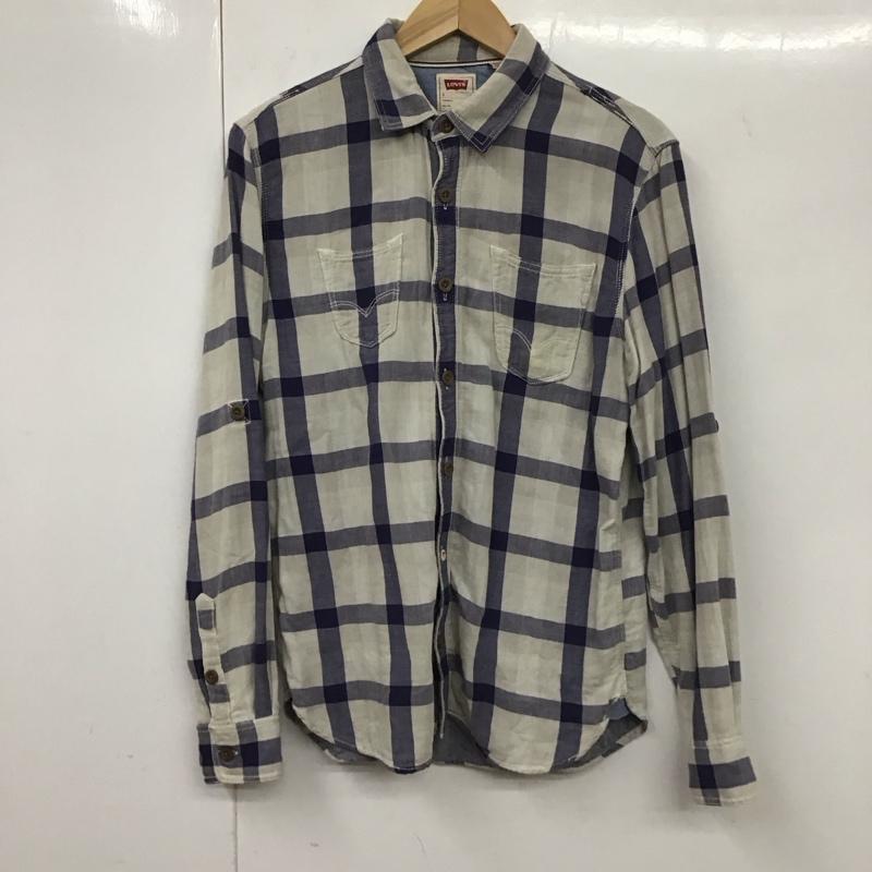 リーバイス Levi s シャツ、ブラウス 長袖 S チェック マルチカラー / マルチカラー /  メンズ USED 古着 中古 10131068