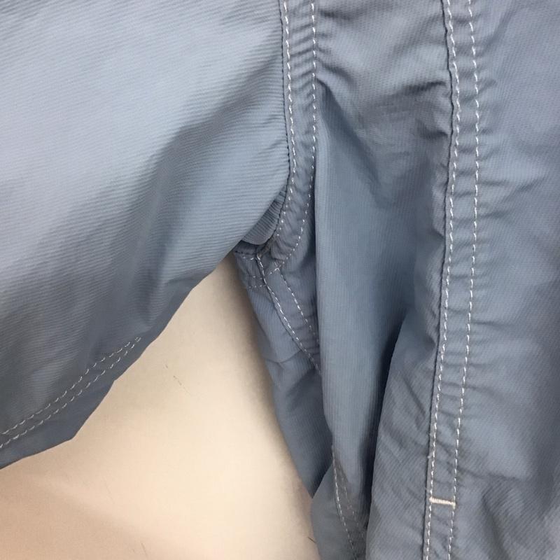 アディダス adidas シャツ、ブラウス 半袖 半袖シャツ 刺繍シャツ ポケットシャツ ロゴ、文字 インディゴ / インディゴ /  メンズ USED 古着 中古 10140129