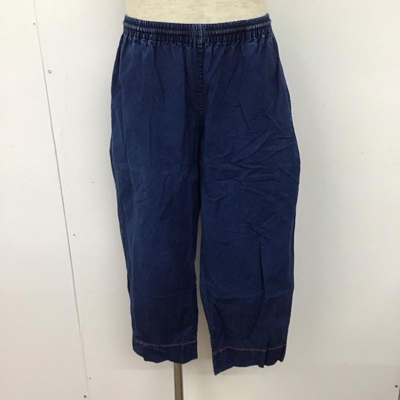ガイジンメイド GAIJIN MADE パンツ デニム、ジーンズ カジュアルパンツ ワイドパンツ ストレートパンツ 1 無地 インディゴ / インディゴ /  メンズ USED 古着 中古 10109942