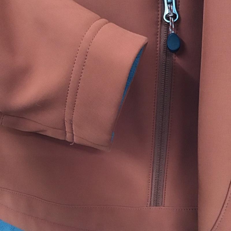 エルエルビーン L.L.Bean ジャケット、上着 ジャケット、ブレザー ジップアップジャケット フリースジャケット アウター スタンドカラー M ロゴ、文字 橙 / オレンジ /  メンズ USED 古着 中古 10136228
