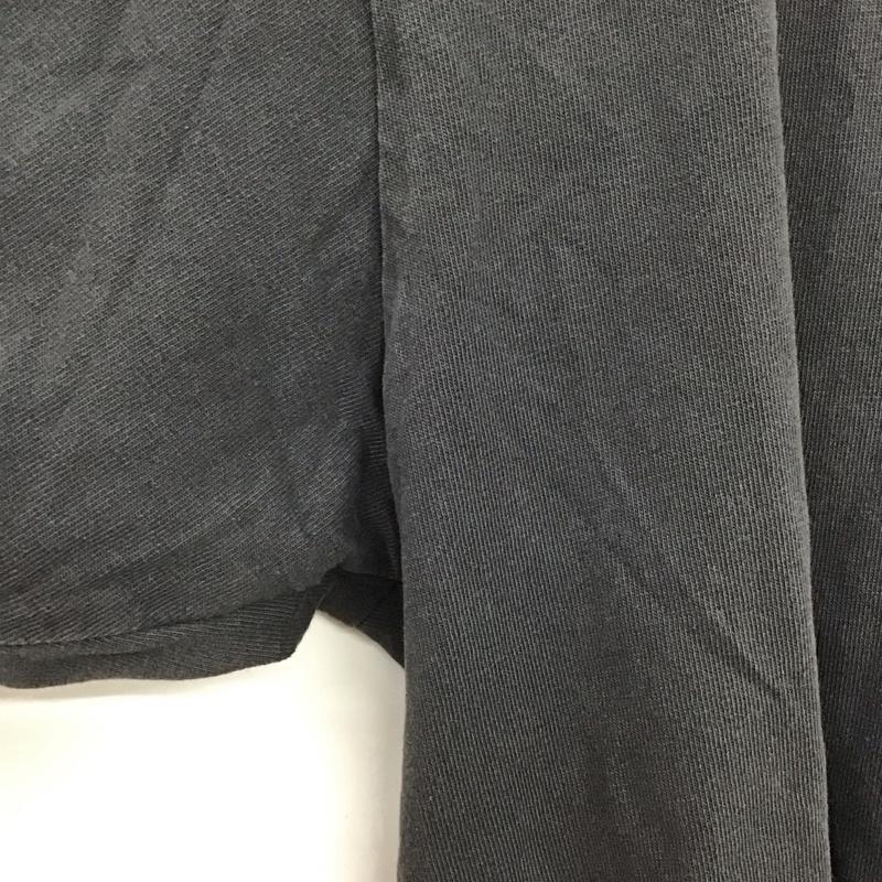 ショット schott Tシャツ 半袖 半袖カットソー プリントTシャツ クルーネックカットソー M ロゴ、文字 ダークグレー / ダークグレー /  メンズ USED 古着 中古 10146050