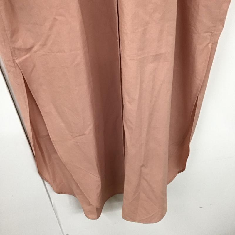 カルナ KALNA ワンピース ロングスカート 0 無地 桃 / ピンク /  レディース USED 古着 中古 10130506
