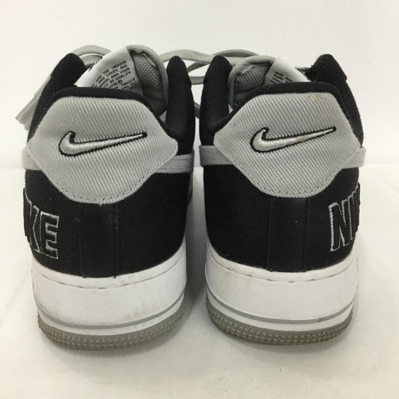 ナイキ NIKE スニーカー スニーカー CT2301-001 AIR FORCE 1 07 LV8 EMB 28.5cm 28.5cm ロゴ、文字 白 / ホワイト / X 黒 / ブラック / X 灰 / グレー /  メンズ USED 古着 中古 10129951