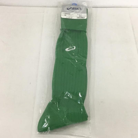 アシックス ASICS ファッション小物 ファッション小物 XSS096 ストッキング ジュニア サッカー 26cm ロゴ、文字 緑 / グリーン /  ボーイズ USED 古着 中古 10132177