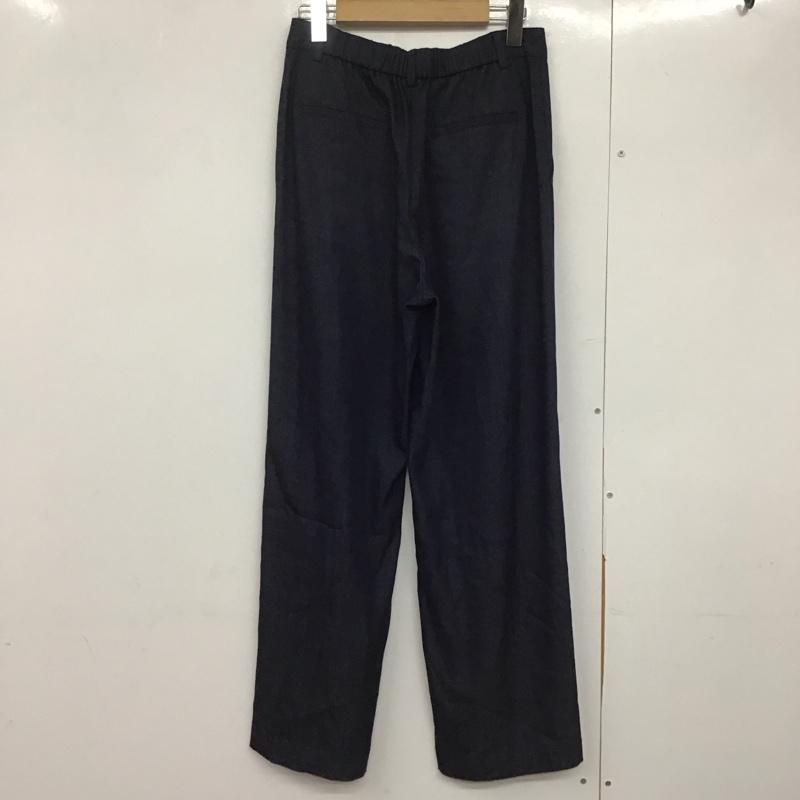 ニジュウサンク 23区 パンツ スラックス 38 無地 紺 / ネイビー /  レディース USED 古着 中古 10144526
