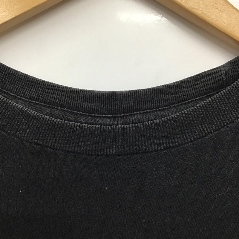 ベイプ BAPE Tシャツ 半袖 半袖カットソー プリントTシャツ クルーネックカットソー XL ロゴ、文字 黒 / ブラック /  メンズ USED 古着 中古 10131407