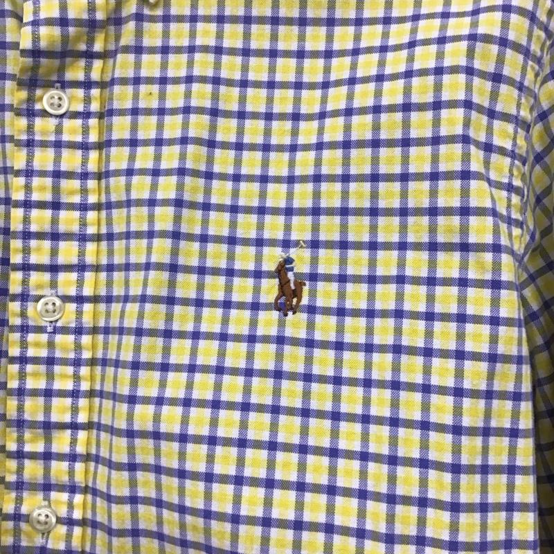 ラルフローレン RALPHLAUREN シャツ、ブラウス 長袖 長袖シャツ チェックシャツ カラーシャツ ボタンダウンシャツ L チェック マルチカラー / マルチカラー /  メンズ USED 古着 中古 10142409