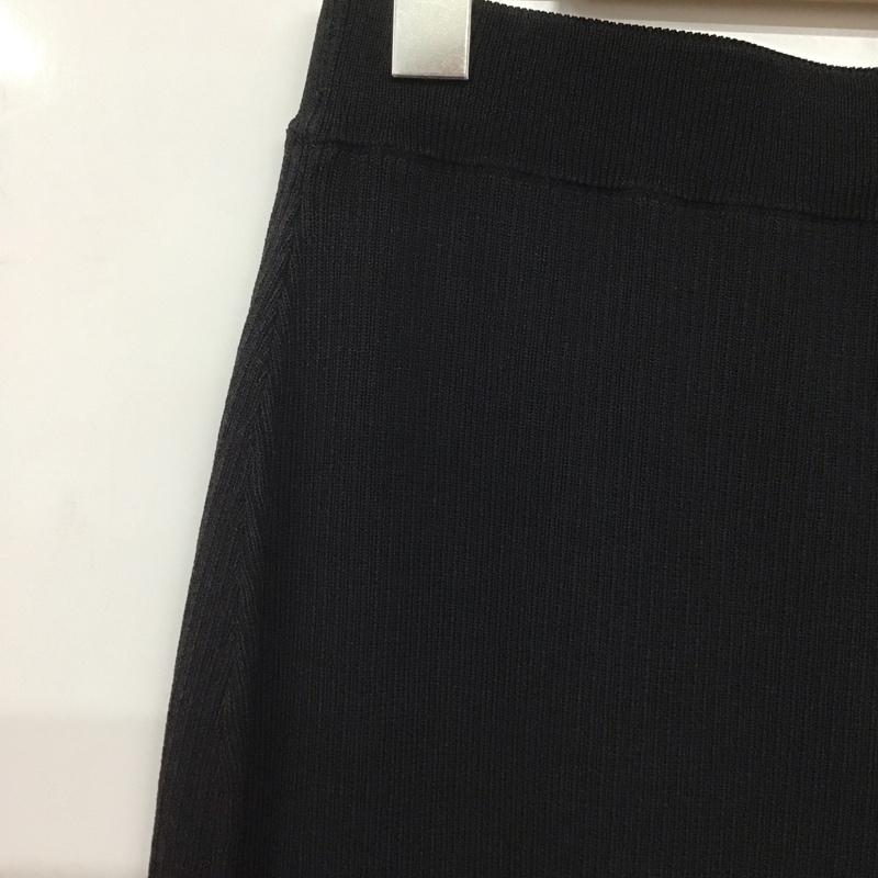 レプシィム LEPSIM スカート ロングスカート 無地 黒 / ブラック /  レディース USED 古着 中古 10144256