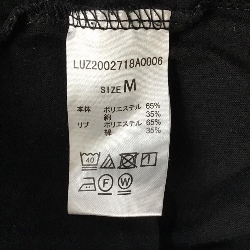 ルイス Lui s Tシャツ 長袖 LUZ2002718A0006 ロンT バックプリント M ロゴ、文字 黒 / ブラック /  メンズ USED 古着 中古 10118326
