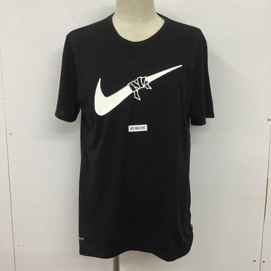 ナイキ NIKE Tシャツ 半袖 AH6498-010 DRI-FIT BLEND JDQ SWOOSH TEE L プリント X ロゴ、文字 黒 / ブラック /  メンズ USED 古着 中古 10108001
