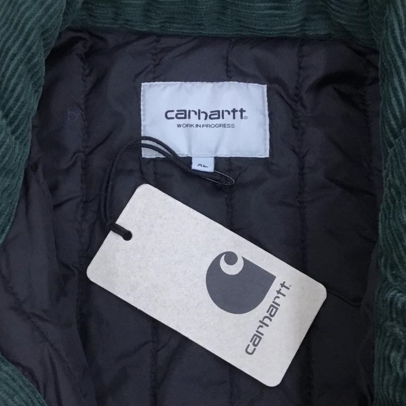 カーハートダブリューアイピー Carhartt WIP ジャケット、上着 ジャンパー、ブルゾン Carhartt WIP コーデュロイジャケット XL 緑 / グリーン /  メンズ USED 古着 中古 10120723