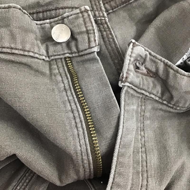 カーハート Carhartt パンツ ワークパンツ、ペインターパンツ ワークパンツ ワイドパンツ カジュアルパンツ 40 無地 灰 / グレー /  メンズ USED 古着 中古 10109835