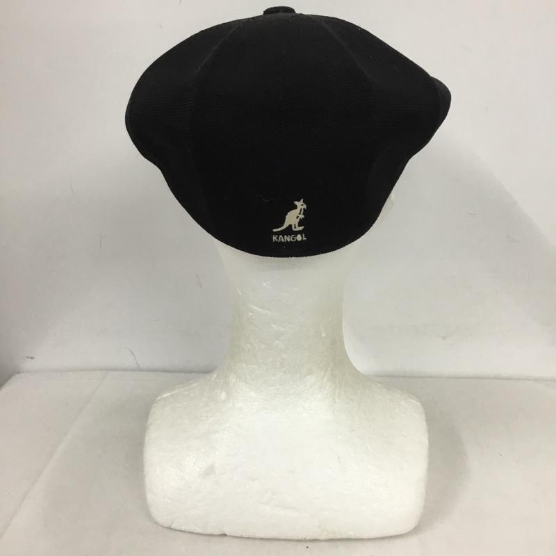 カンゴール KANGOL 帽子 ハンチング K3192SM TROPIC GALAXY ロゴ、文字 黒 / ブラック /  メンズ USED 古着 中古 10124401