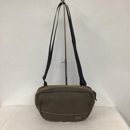 ポーターガール PORTERGIRL ショルダーバッグ ショルダーバッグ ポータームース ショルダーバッグ ロゴ、文字 X ロゴ、文字 茶 / ブラウン / X 茶 / ブラウン /  レディース USED 古着 中古 10132490