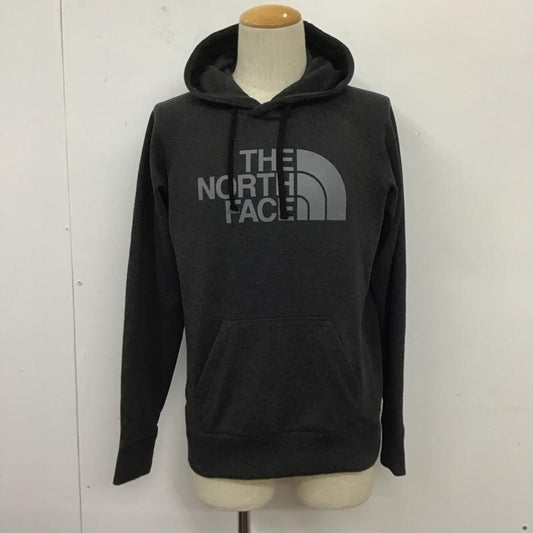 ザノースフェイス THE NORTH FACE パーカー 長袖 NT61795 カラーヘザードスウェットフーディ長袖パーカー プリントスウェット M ロゴ、文字 灰 / グレー /  メンズ USED 古着 中古 10110428