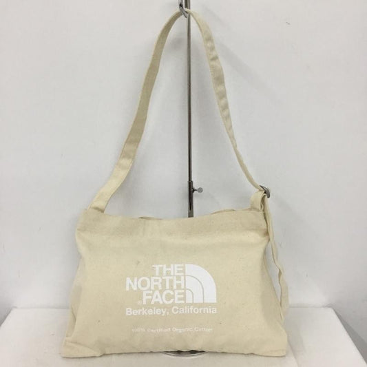ザノースフェイス THE NORTH FACE ショルダーバッグ ショルダーバッグ オーガニックコットン ロゴ、文字 アイボリー / アイボリー /  メンズ USED 古着 中古 10136349