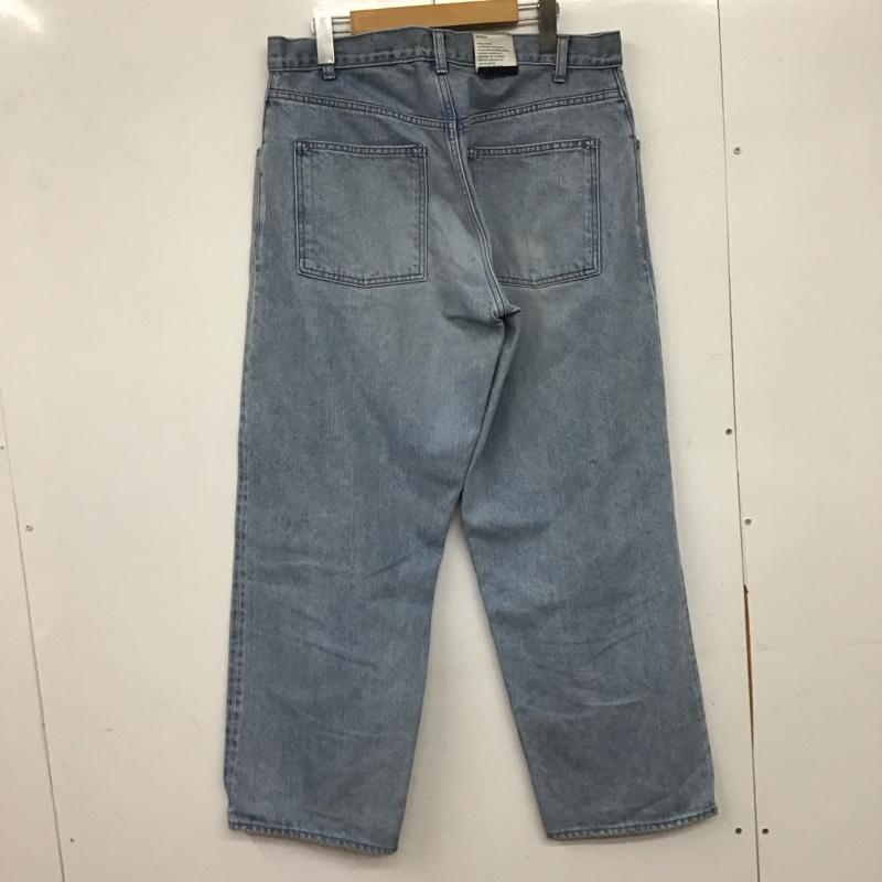 シオタ CIOTA パンツ デニム、ジーンズ nptm-11bg 33インチ 無地 水色 / ライトブルー /  メンズ USED 古着 中古 10144875