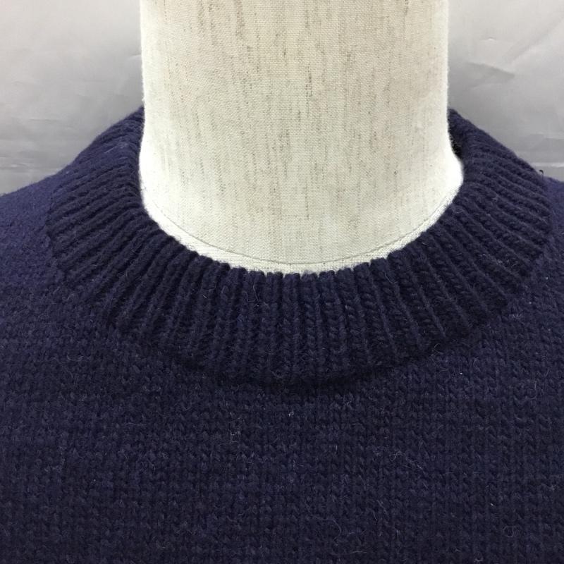 フリークスストア FREAK S STORE ニット、セーター 長袖 184-1306 星条旗 クルーネック L  紺 / ネイビー /  メンズ USED 古着 中古 10111590