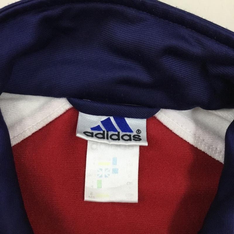 アディダス adidas ジャケット、上着 ジャンパー、ブルゾン トラックジャケット ジャージ ロゴ、文字 白 / ホワイト / X 紺 / ネイビー / X えんじ / ワインレッド /  メンズ USED 古着 中古 10121010