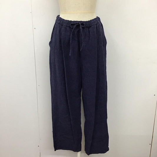 サマンサモスモス Samansa Mos2 パンツ ワークパンツ、ペインターパンツ ワイドパンツ カジュアルパンツ ワークパンツ FREE 無地 紺 / ネイビー /  レディース USED 古着 中古 10120904