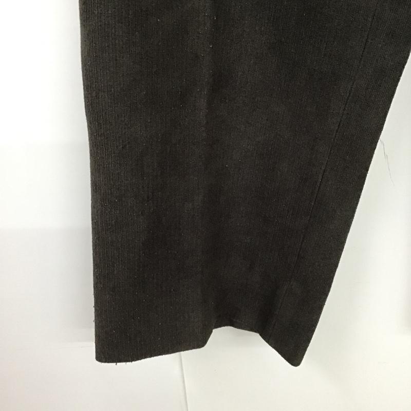 エムシーエム MCM パンツ スラックス コーデュロイパンツ カジュアルパンツ ワイドパンツ センタータックパンツ ロゴ、文字 灰 / グレー /  メンズ USED 古着 中古 10105569