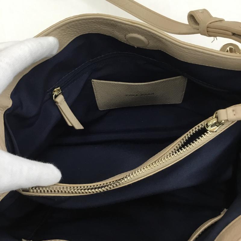 コールハーン COLE HAAN ショルダーバッグ ショルダーバッグ 無地 ベージュ / ベージュ /  レディース USED 古着 中古 10133940