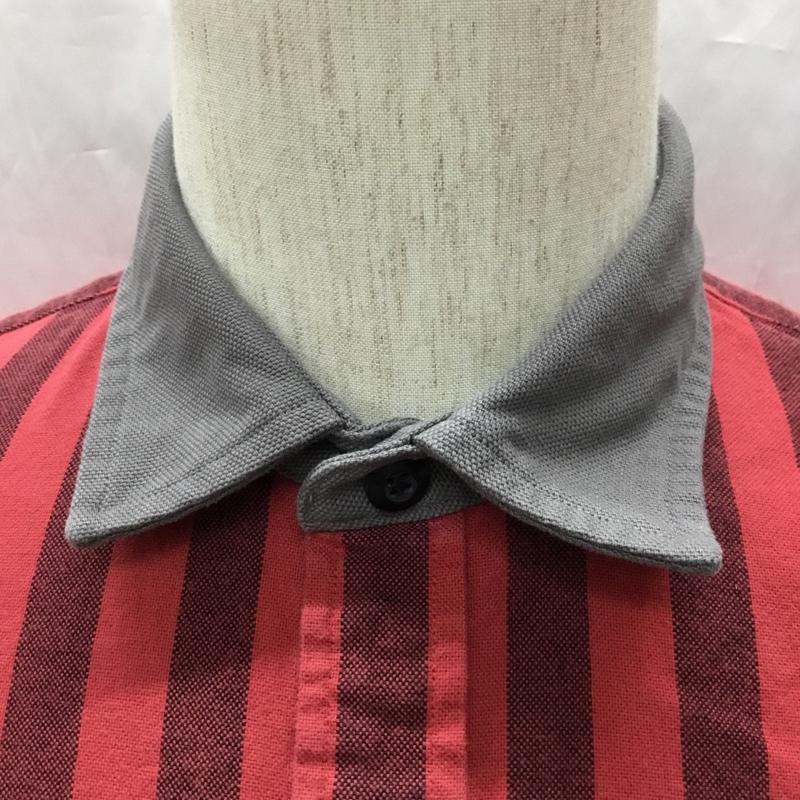 ブルックスブラザーズ BROOKS BROTHERS シャツ、ブラウス 長袖 S チェック 赤 / レッド / X 黒 / ブラック /  メンズ USED 古着 中古 10112761