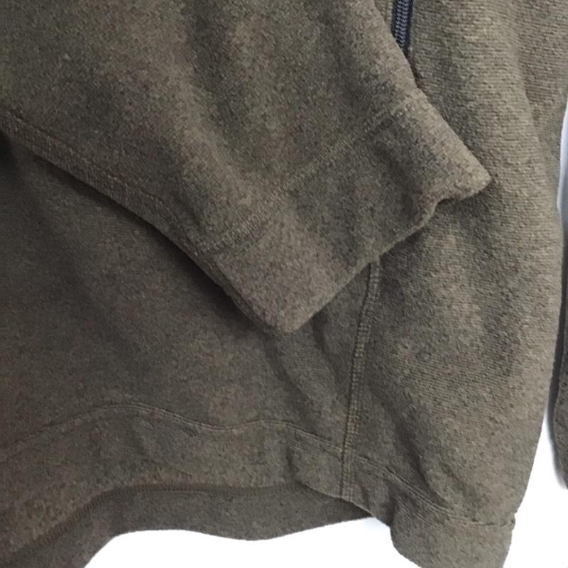 モンベル mont-bell ジャケット、上着 ジャケット、ブレザー 1114432 シャミースジャケット ジップアップジャケット スタンドカラー L ロゴ、文字 茶 / ブラウン /  メンズ USED 古着 中古 10143206