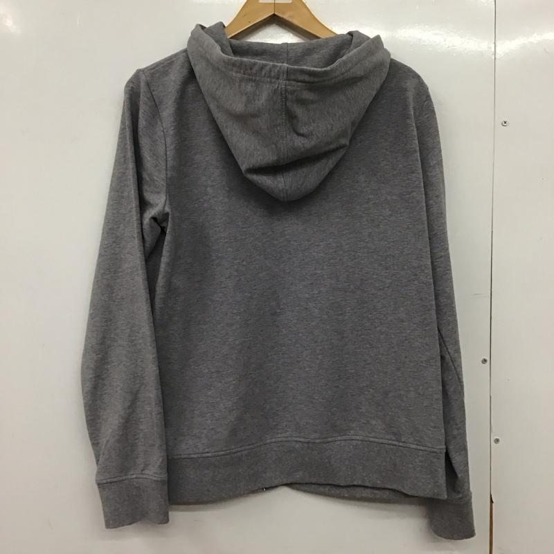 パタゴニア patagonia パーカー 長袖 ジップアップパーカー 長袖パーカー スウェットパーカー M ロゴ、文字 灰 / グレー /  メンズ USED 古着 中古 10150097