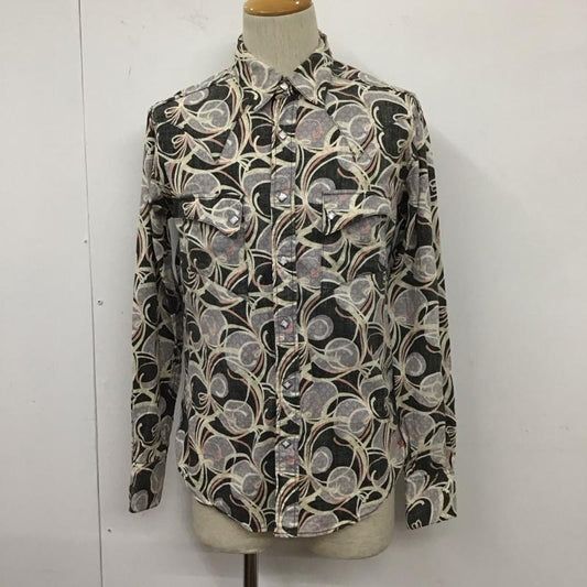 エターナル ETERNAL シャツ、ブラウス 長袖 長袖シャツ 総柄シャツ カラーシャツ ポケットシャツ L プリント マルチカラー / マルチカラー /  メンズ USED 古着 中古 10128015