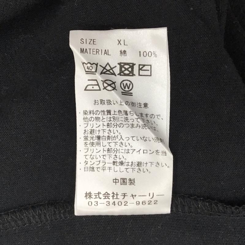 ラーキングクラス LURKING CLASS カットソー 長袖 長袖カットソー クルーネックカットソー ロングスリーブカットソー プリントTシャツ XL プリント 白 / ホワイト / X 黒 / ブラック /  メンズ USED 古着 中古 10113196