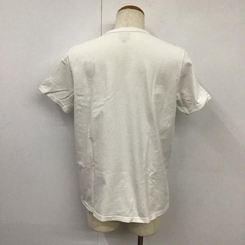 ザリアルマッコイズ THE REAL McCOY S Tシャツ 半袖 クルーネック U.S.AIRFORCE 40 ロゴ、文字 白 / ホワイト /  メンズ USED 古着 中古 10115595