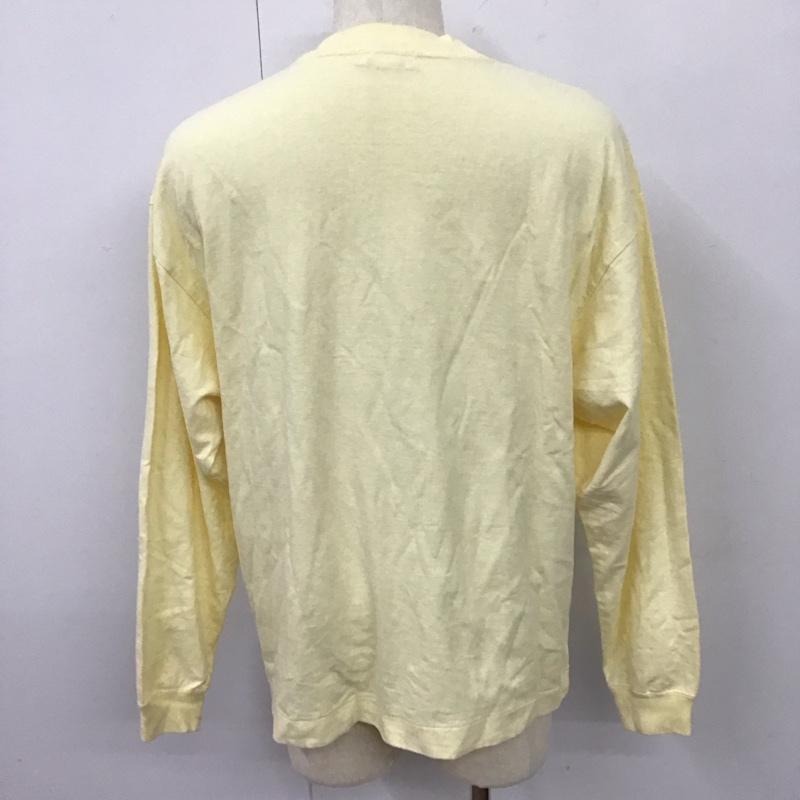 エイチビューティー＆ユースユナイテッドアローズ H BEAUTY&YOUTH UNITED ARROWS カットソー 長袖 1212-299-7091 モックネック ロンT S 無地 黄 / イエロー /  メンズ USED 古着 中古 10118330
