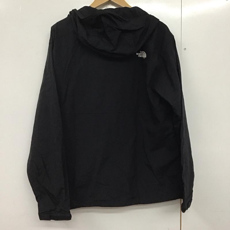 ザノースフェイス THE NORTH FACE ジャケット、上着 ジャンパー、ブルゾン np71830 COMPACTJACKET ジップアップジャケット アウター L ロゴ、文字 黒 / ブラック /  メンズ USED 古着 中古 10140729