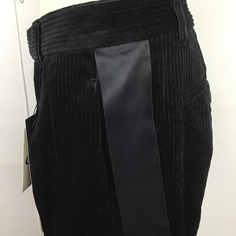 ジーユー GU ボトムス ボトムス コーデュロイワイドパンツ UNDERCOVER L 無地 黒 / ブラック /  レディース USED 古着 中古 10108100