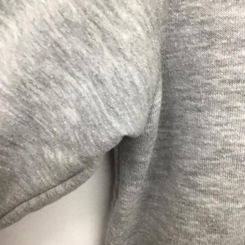 ザラ ZARA トレーナー 長袖 長袖トレーナー スウェット クルーネック プルオーバー L ロゴ、文字 灰 / グレー /  レディース USED 古着 中古 10132658