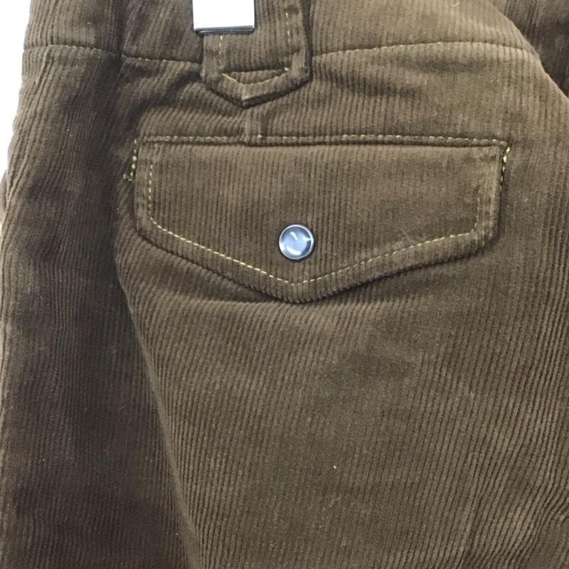 ラルフローレン RALPHLAUREN パンツ スラックス コーデュロイパンツ スリムパンツ ストレートパンツ カジュアルパンツ 無地 茶 / ブラウン /  レディース USED 古着 中古 10109257