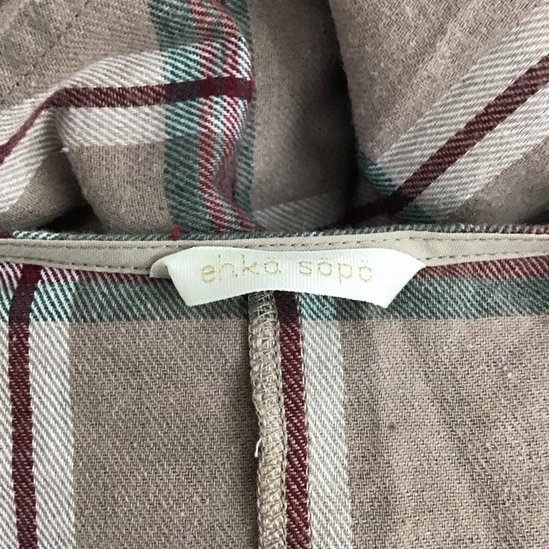 エヘカソポ ehka sopo ワンピース ロングスカート FREE チェック マルチカラー / マルチカラー /  レディース USED 古着 中古 10121277