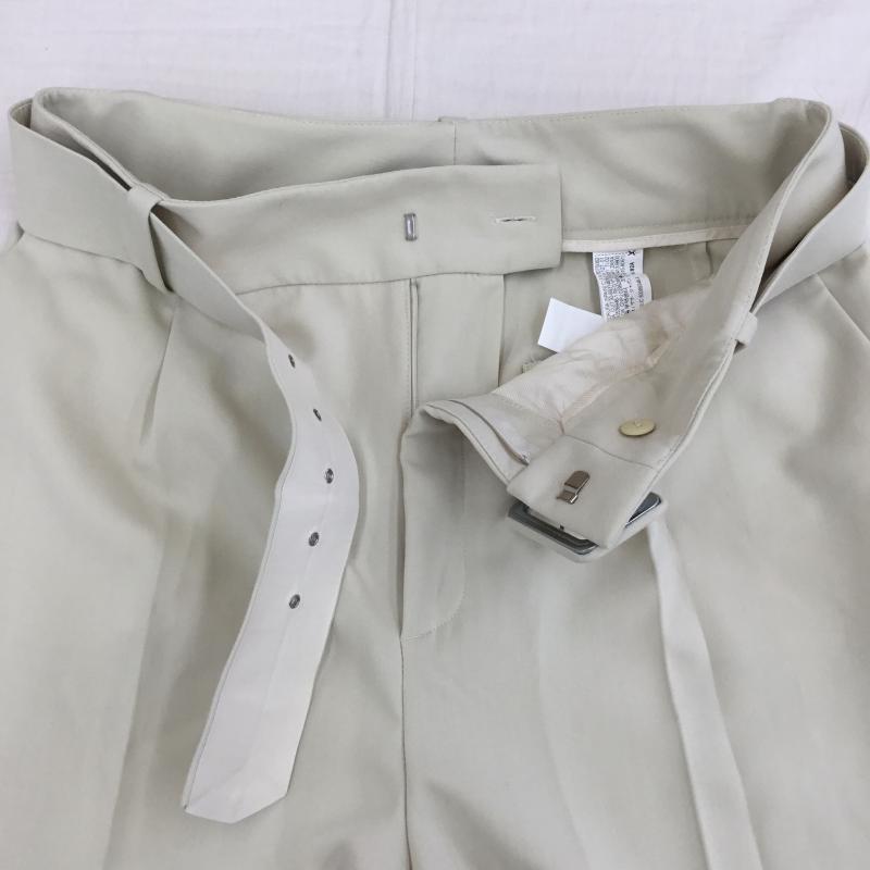 ザラ ZARA パンツ スラックス XL 無地 アイボリー / アイボリー /  レディース USED 古着 中古 10139903