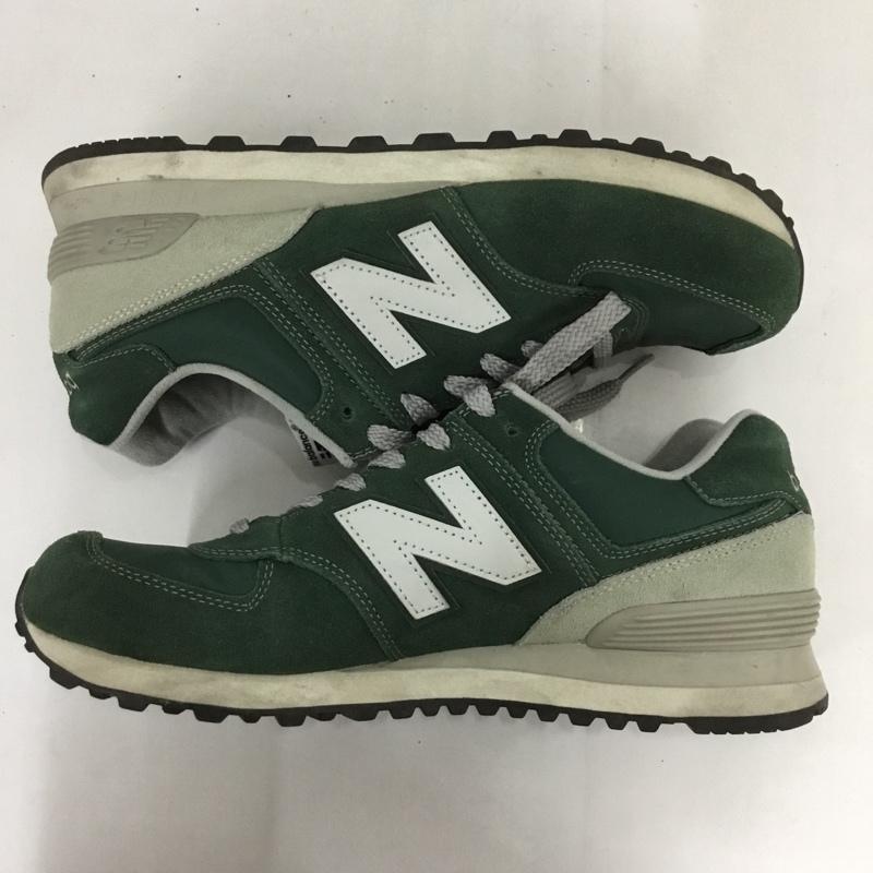 ニューバランス New Balance スニーカー スニーカー ML574VFO 27cm 27.0cm ロゴ、文字 緑 / グリーン /  メンズ USED 古着 中古 10124399