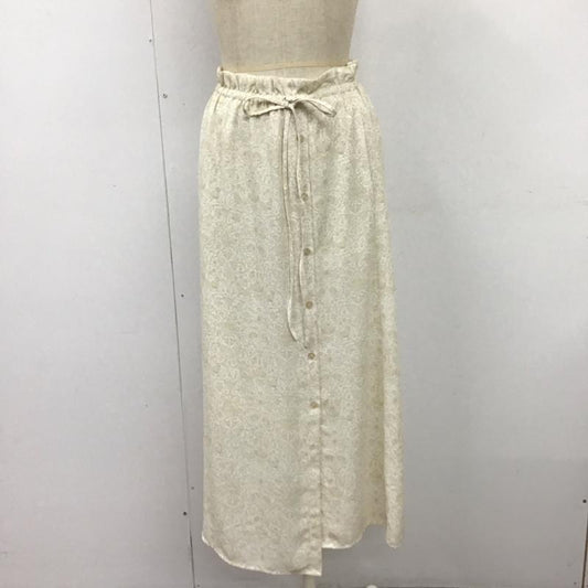 スナイデル SNIDEL スカート ロングスカート SWFS194118 リバティプリントフラワーSK 0 総柄 ベージュ / ベージュ /  レディース USED 古着 中古 10121107