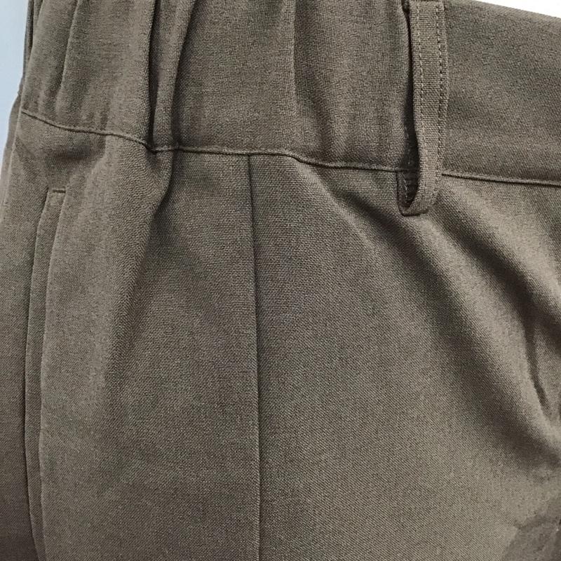 ジャーナルスタンダード JOURNAL STANDARD パンツ スラックス 21-030-600-5720-1-0 スラックスパンツ ワイドパンツ カジュアルパンツ L 無地 茶 / ブラウン /  メンズ USED 古着 中古 10112728