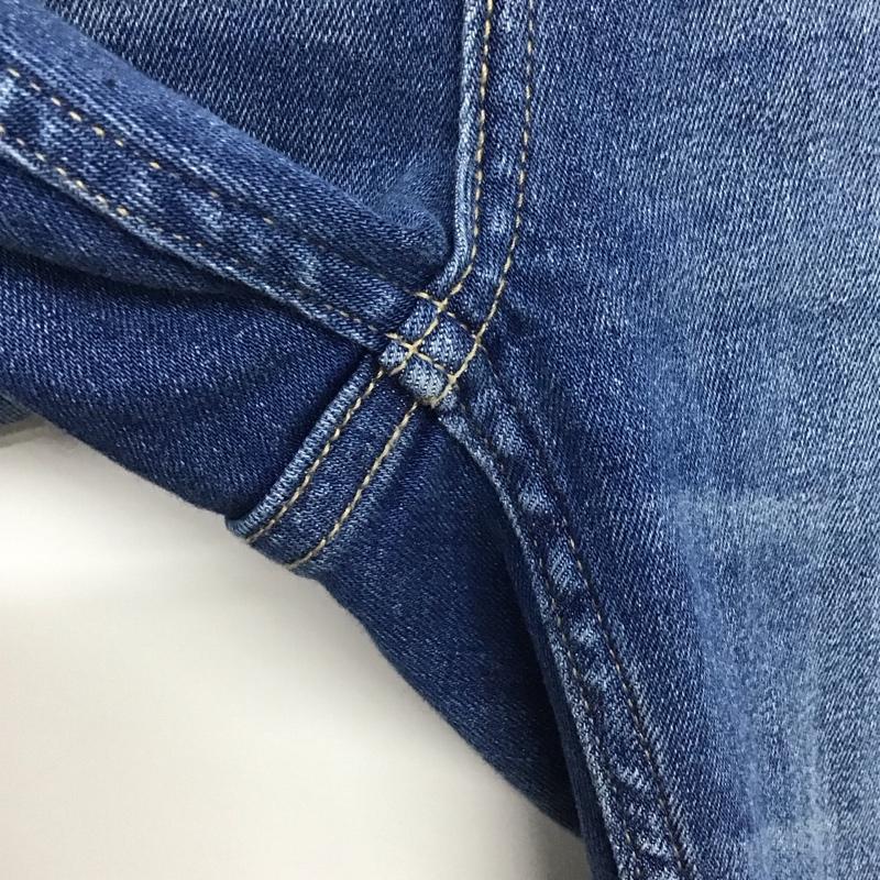 ザラ ZARA パンツ デニム、ジーンズ 8228 030 427 ストレッチ スキニー ダメージ加工 青 / ブルー /  レディース USED 古着 中古 10133660
