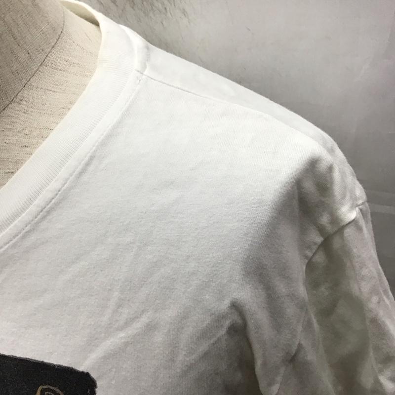 アディダス adidas Tシャツ 半袖 AJ5205 NIGO ロゴ、文字 白 / ホワイト /  メンズ USED 古着 中古 10121189