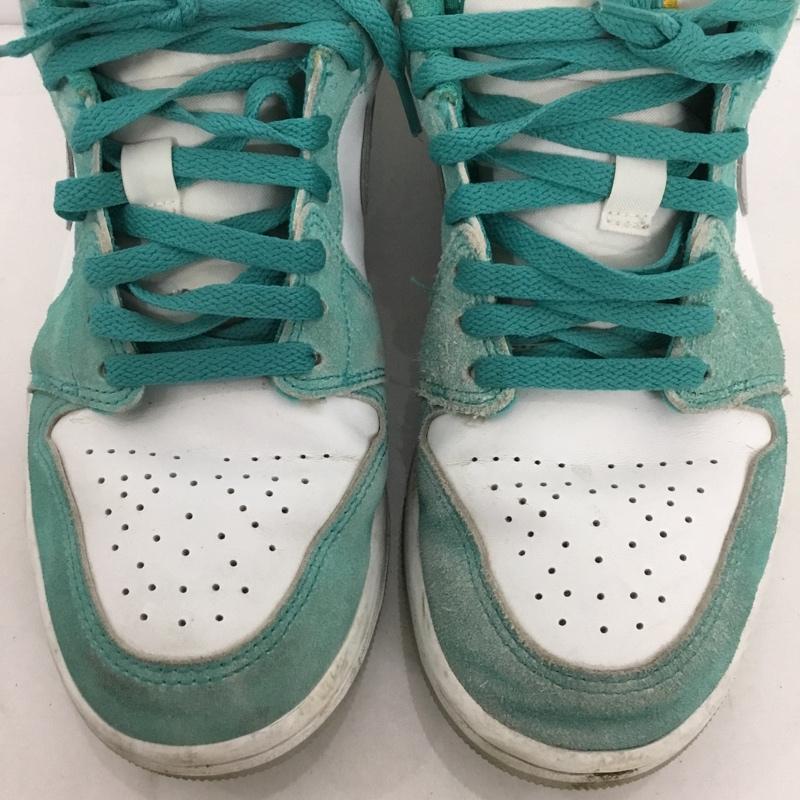 ナイキ NIKE スニーカー スニーカー DN3705-301 AIR JORDAN 1 LOW SE 26.5cm 26.5cm ロゴ、文字 白 / ホワイト / X 薄緑 / ライトグリーン / X 灰 / グレー /  メンズ USED 古着 中古 10128968